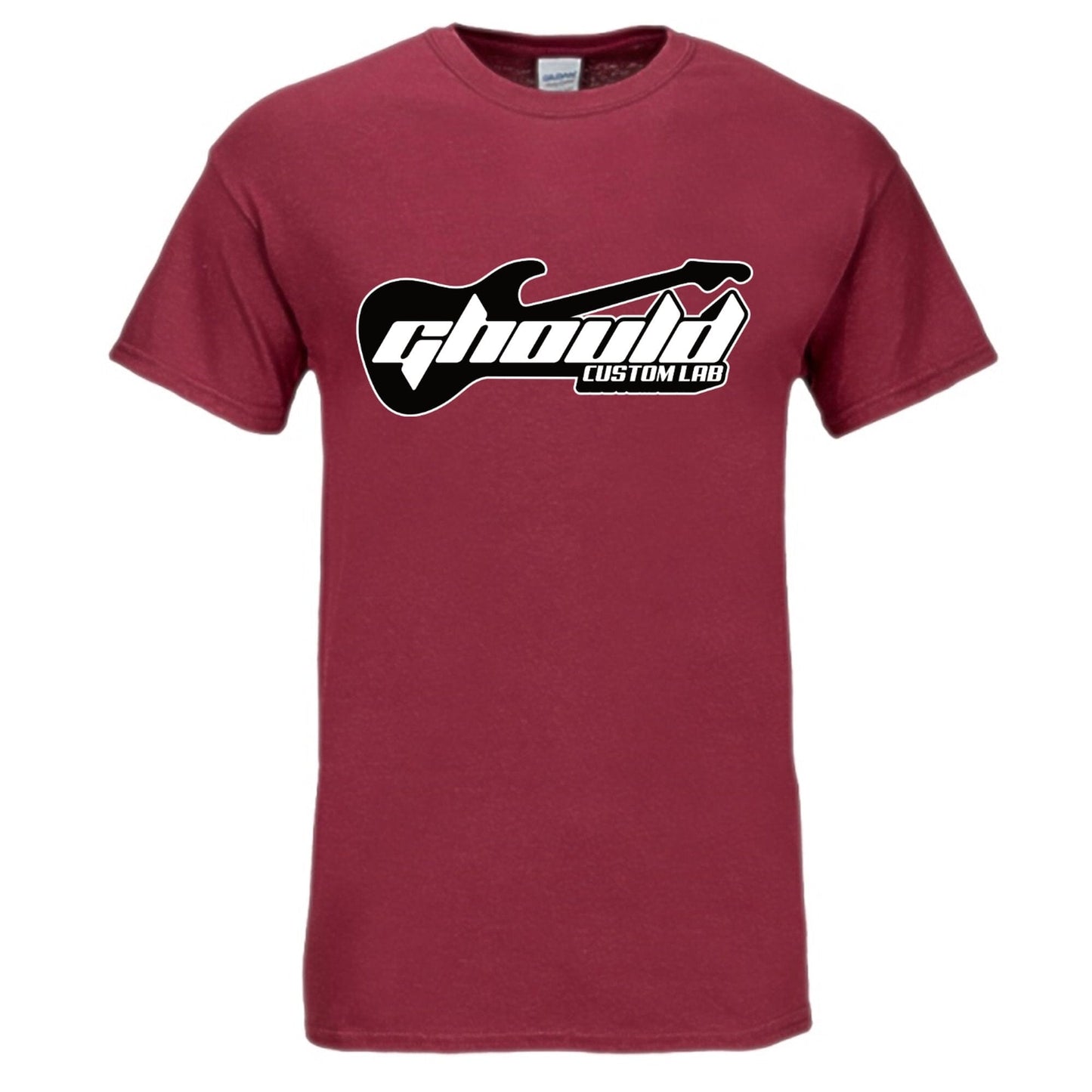 Short Sleeve Cotton T-Shirt T Shirt GhouldGuitars S Maroon 